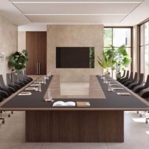 Conference Room at HuHaHo is a contemporary interactive area, where different meetings, training, and wellness planning take place. With a high level of technology and a peaceful atmosphere, it will be conducive to fruitful meetings and new ideas.
